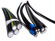 XLPE a isolé la distribution en aluminium triple de Cable For Overhead de conducteur de la baisse 1/0AWG de service de quadraplex