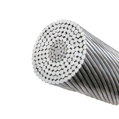 Le conducteur nu supérieur Aluminum Conductor Steel du câble ACSR a renforcé pour au-dessus