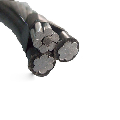 4x25 câble aérien double triplex quadruplexe