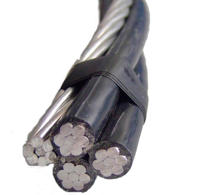 Le câble aérien isolé XLPE 1 0 fil quadruplexe