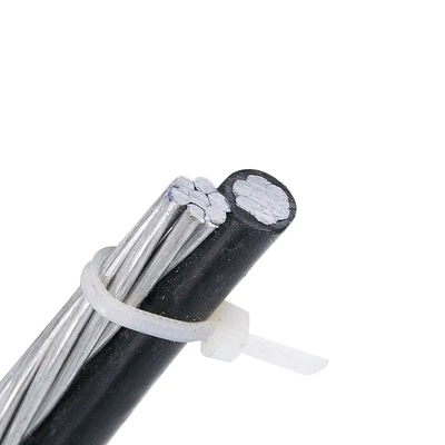 Taille personnalisée en aluminium revêtu de noyau d'acier fil filé vente directe d'usine pour câbles d'alimentation câble ACSR