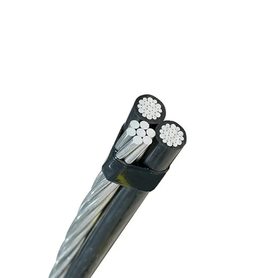 Cable de conducteur en aluminium ABC 10/16/25/35/50 MM Fil d'aluminium câble d'alimentation aérienne à cœur unique