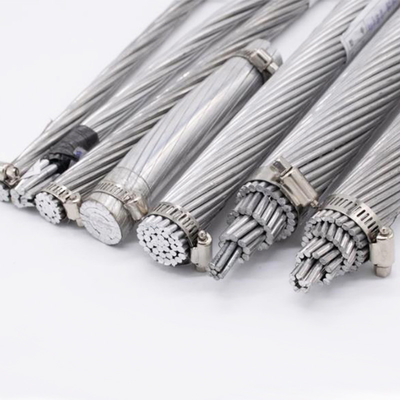 Lignes aériennes à haute conductivité de haute conductivité en acier à conducteur d'aluminium nu renforcé par retardateur de flamme LGJ-240/30