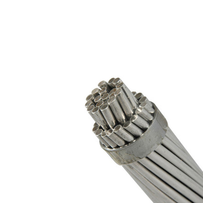 Fil ACSR en acier plaqué en aluminium fil JLB-240 35A 40A ligne aérienne fil nu résistant à la corrosion directe d'usine