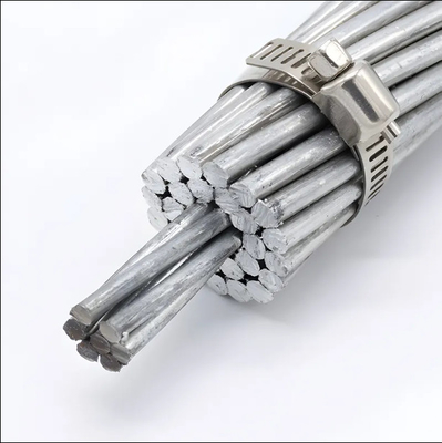 Conducteur en aluminium câble d'alimentation renforcé en acier extérieur à haute tension conducteur isolé ignifuge fil et câble haute tension