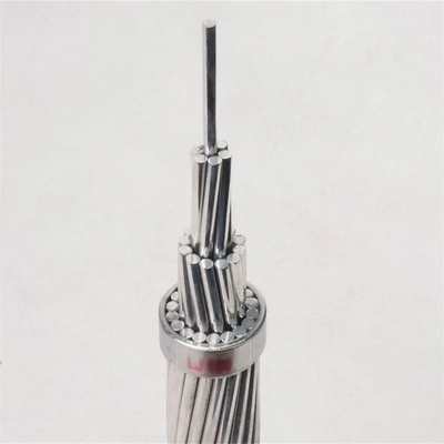 AAC AAAC ACSR câble en alliage d'aluminium nu acier conducteur en aluminium renforcé pour le câblage de transmission aérienne