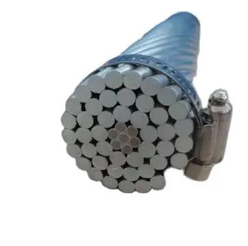 ACSR câble anti-corrosion capacité de charge élevée en hauteur fil nu et câble en alliage d'aluminium pour les réseaux urbains