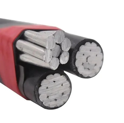 0.6/1kv basse tension moyenne tension espaceur à haute tension ligne isolée en aluminium câble aérien câble ABC