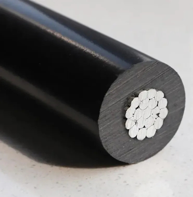 Conducteur à câble ABC résistant aux UV avec fil de messager XLPE matériau isolant pour l'électrification rurale