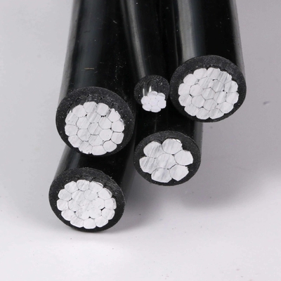 Cable aérien en aluminium XLPE PVC PE isolé
