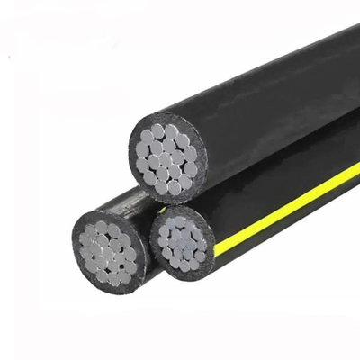 1KV PVC / XLPE / PE câble aérien à transmission électrique à haute tension isolée