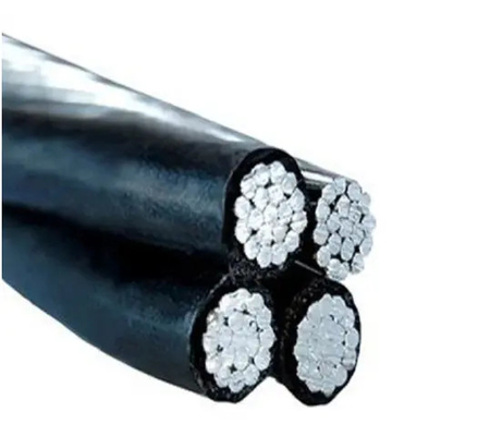 8.7/15KV OEM de haute qualité 10KV 1 noyau aluminium XLPE câble d'alimentation aérien isolé avec conducteur de cuivre