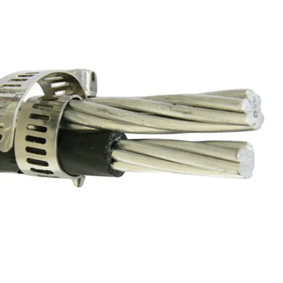 Cable d'alimentation aérienne isolée XLPE à basse et moyenne tension