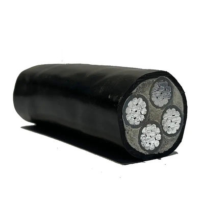 Câble d'alimentation basse tension à conducteur en aluminium 0.6/1KV isolé XLPE pour projets industriels
