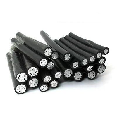 Cable aérien fourni 4 noyaux 16 mm 35 mm 95 mm câble aérien Xlpe câble électrique ABC en aluminium isolé