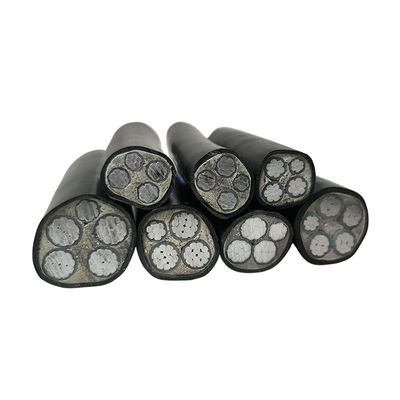 Câble d'alimentation basse tension isolé XLPE, conducteur en aluminium 0.6/1KV, pour câblage de bâtiment