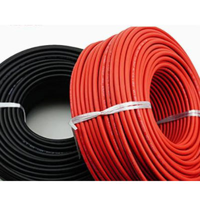Cable solaire photovoltaïque certifié TUV 2,5-10 mm2 XLPE fil de cuivre isolé