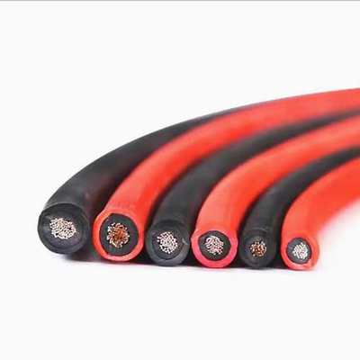 Câble solaire photovoltaïque XLPE en cuivre étamé 2.5-185mm2 Noir Rouge Certifié TUV