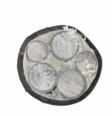 Câble d'alimentation basse tension gainé PVC isolé PVC 4 conducteurs en alliage d'aluminium/aluminium