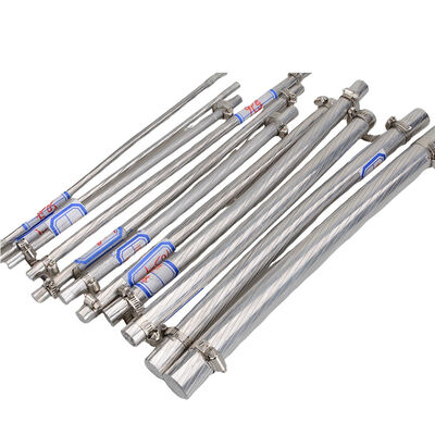 AACSR/AW-Aluminium-Alloy conducteur en acier plaqué en aluminium renforcé pour les applications à haute température