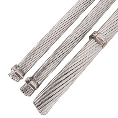 AACSR Conducteur d'alliage d'aluminium d'acier plaqué en aluminium renforcé pour des applications à longue portée