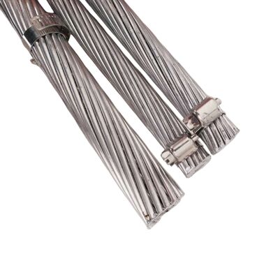 AACSR Conducteur d'alliage d'aluminium d'acier plaqué en aluminium renforcé pour des applications à longue portée