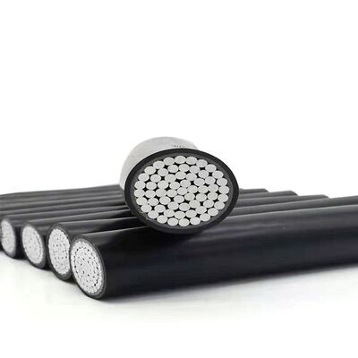 Cable Aérien AAC AAC AAAC Conducteur en aluminium à noyau unique XLPE et PVC câble aérien tordu isolé