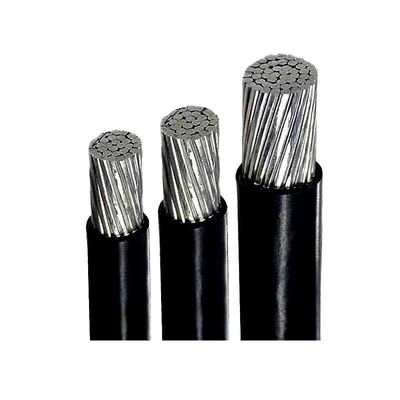 Cable Aérien AAC AAC AAAC Conducteur en aluminium à noyau unique XLPE et PVC câble aérien tordu isolé