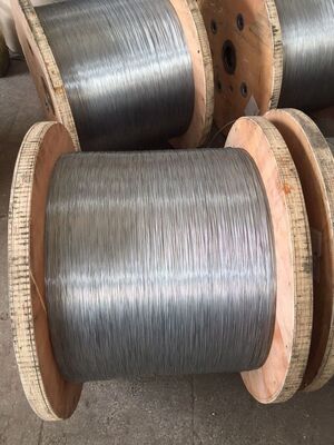 Aluminum-Clad Steel Wire (2.6mm–4.0mm) for ACSR/AW, OPGW Cable Construction & Overhead Power Lines