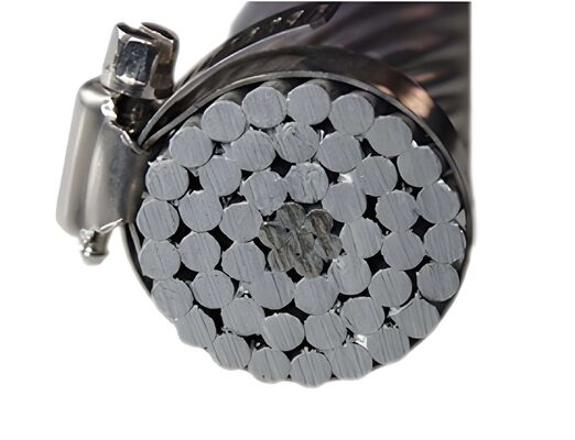 Conducteur en aluminium ACSR AW Haute Tension 20kV Câbles d'alimentation 16-800mm2 Matériau d'isolation nu pour application aérienne