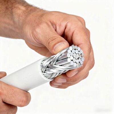 Système de câbles à basse tension Power Bundle Torsionné XLPE Aluminium isolé 10mm2 Protection électrique de la construction