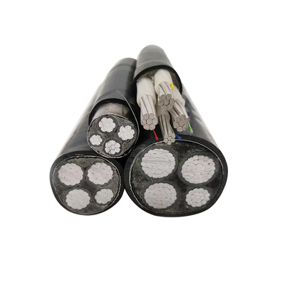 Cable d'alimentation aérienne isolée en alliage d'aluminium avec câble haute performance en PVC pour transmission d'énergie