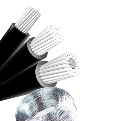 Cable d'alimentation aérienne isolée en alliage d'aluminium avec câble haute performance en PVC pour transmission d'énergie
