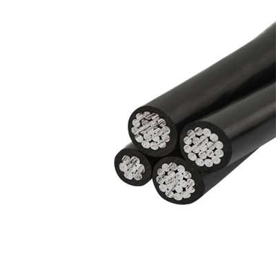 Cable d'alimentation électrique isolée en PE solide câbles de courant électrique en cuivre conducteur à câbles IP67 de 1KV à 10KV pour RoHS