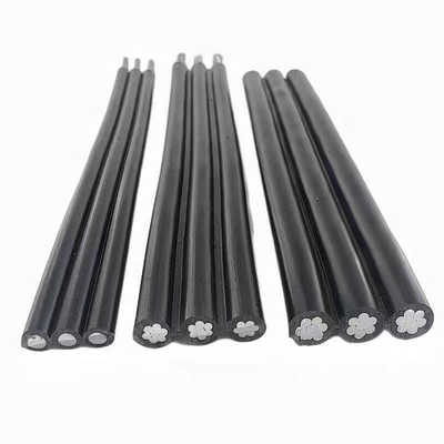 Cable d'alimentation électrique isolée en PE solide câbles de courant électrique en cuivre conducteur à câbles IP67 de 1KV à 10KV pour RoHS