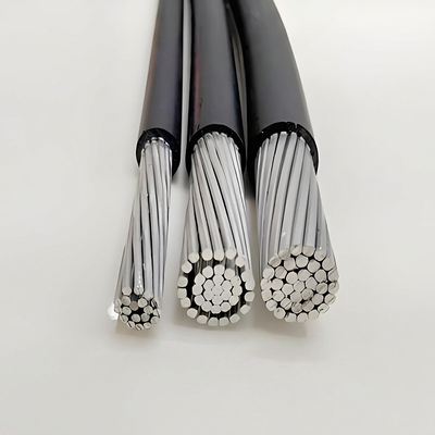 JKLYJ Conducteur en aluminium XLPE Jacket en polyvinyle isolé 1 KV Cable aérien résistant aux intempéries pour la rénovation du réseau électrique rural