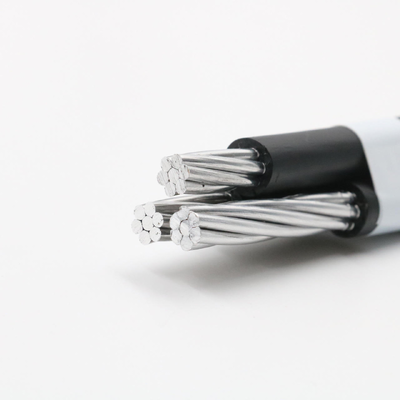 Fil triplex en aluminium XLPE câble aérien ABC isolé trois câbles à trois phases