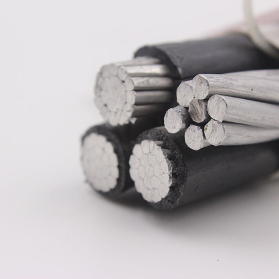 Cable ABC XLPE PVC PE isolé câble aérien groupé pour la transmission d'énergie