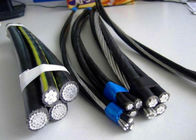 XLPE a isolé le câble en aluminium d'Aerial Bundle de conducteur de fil aérien de duplex de câble d'ABC