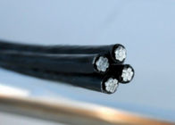 Câble en aluminium noir imperméable à haute tension d'ABC XLPE