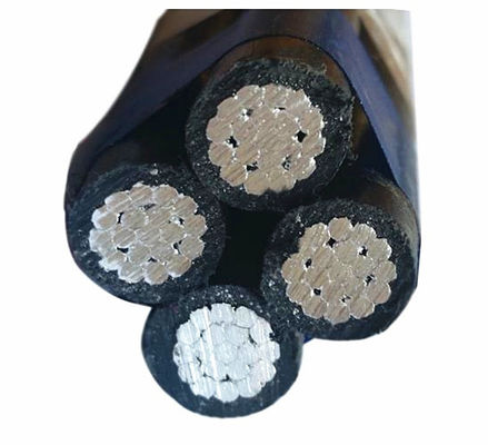 Cable électrique quadruplex de la transmission aérienne 600V ABC