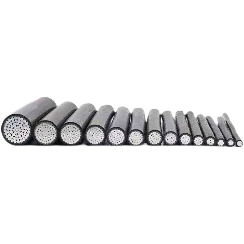 Cable de conducteur en aluminium haute tension résistant aux UV pour les réseaux électriques enduit d'oxyde pour une utilisation à longue distance