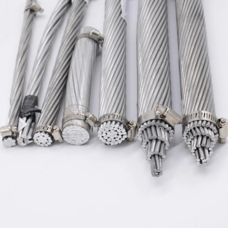 Lignes aériennes à haute conductivité de haute conductivité en acier à conducteur d'aluminium nu renforcé par retardateur de flamme LGJ-240/30