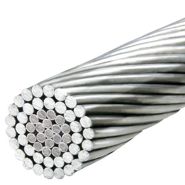 ACSR Aluminium conducteur acier renforcé couche anticorrosion flexible durable pour les projets de parcs éoliens