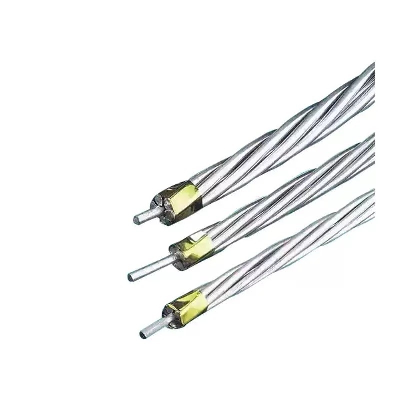 L'acier anti-corrosion ACSR du conducteur de la ligne de transmission électrique Faible entretien pour les connexions de sous-station