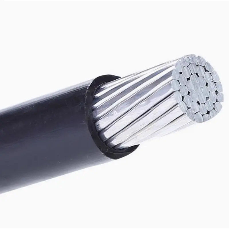 Cable isolant en aluminium XLPE haute tension basse 0.6/1KV pour les lignes électriques rurales