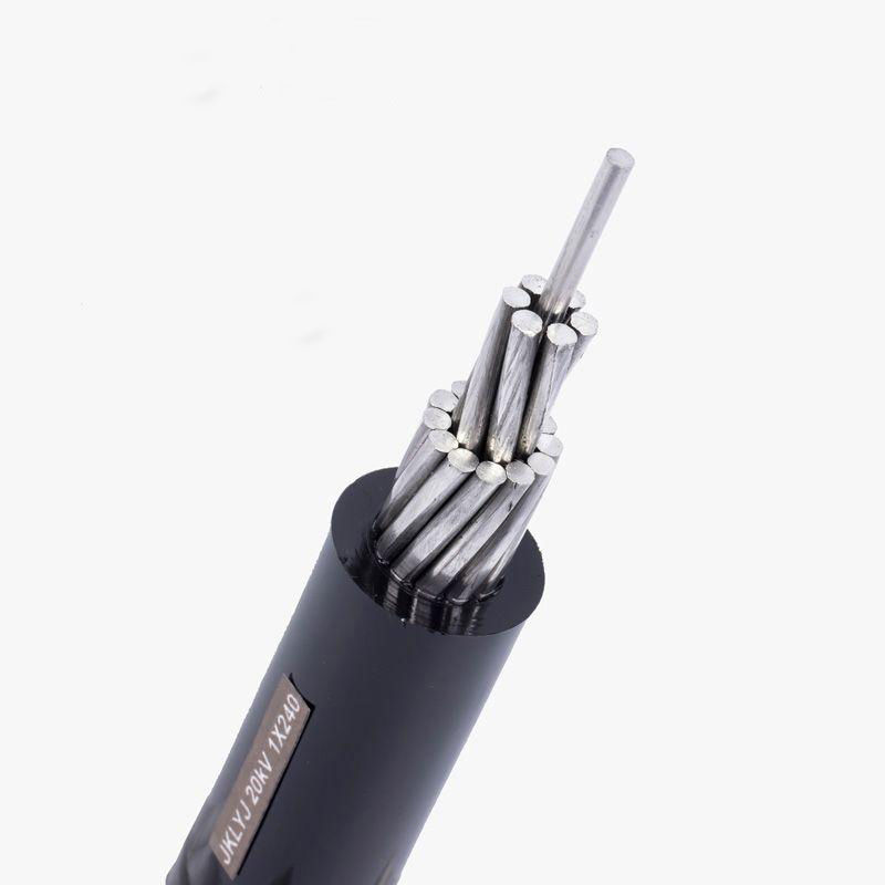 Cable d'alimentation électrique en PVC 1KV XLPE aérien isolé en aluminium à noyau unique pour LV Power JKLGYJ câble aérien