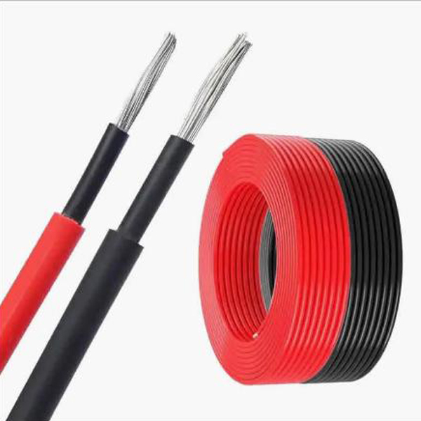 Câble photovoltaïque solaire XLPE 4mm2 à 16mm2 conducteur en cuivre pour centrales solaires