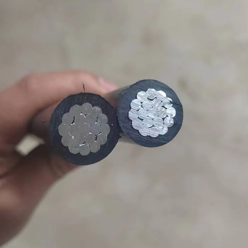 China Cable Factory's Aluminum Alloy Insulated Aerial Bundled Cable (abc) Medium Voltage for Construction Copper Conductor