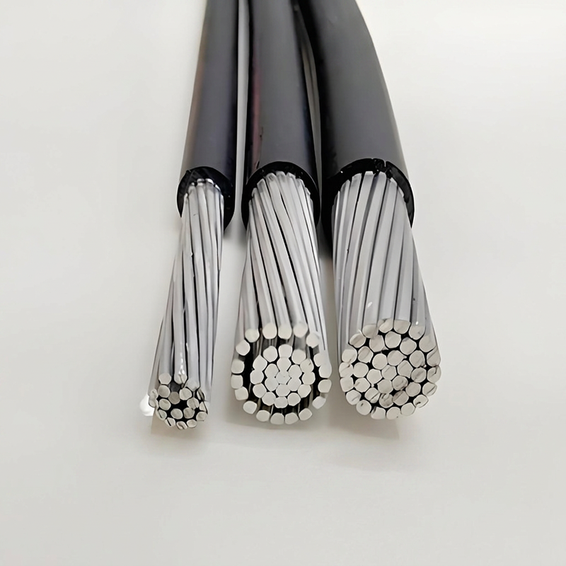 JKLYJ Conducteur en aluminium XLPE Jacket en polyvinyle isolé 1 KV Cable aérien résistant aux intempéries pour la rénovation du réseau électrique rural